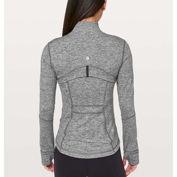 Lululemon Define Jacket Heathered Black Luon Size 2 - Picture 2 of 8
